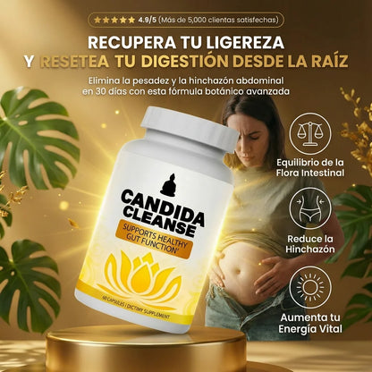 DESINFLAMA TU ABDOMEN Y RECUPERA TU BIENESTAR REGULANDO TU CANDIDA